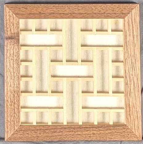 Square Weave - (Walnut)