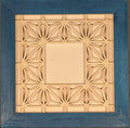 Asa-No-Ha - Marine Blue, Pink, Negative Space